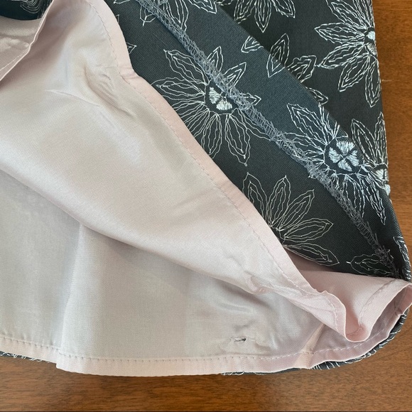 Anthropologie Ruth Dress Floral Strapless Gray Size 4 - Picture 13 of 14